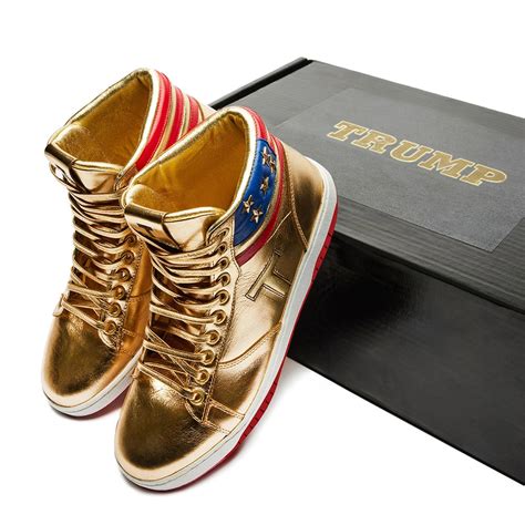 never surrender gold high tops.